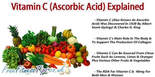 Vitamin C (Ascorbic Acid) Explained