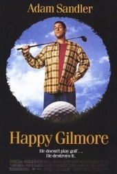 Cover art for the film Happy Gilmore.