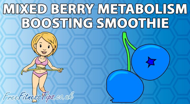 Mixed Berry Metabolism Boosting Smoothie