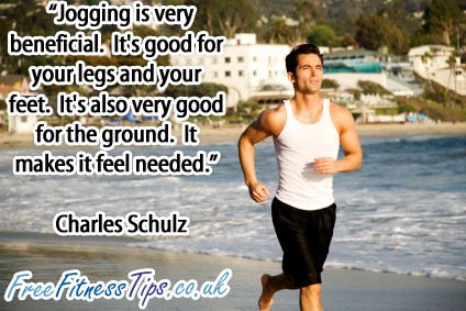 Charles Schulz Jogging Quote
