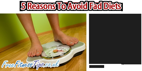 5 Reasons To Avoid Fad Diets