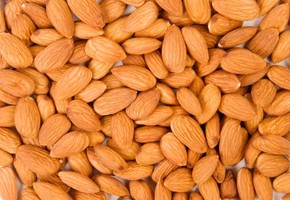 A selection of almonds.